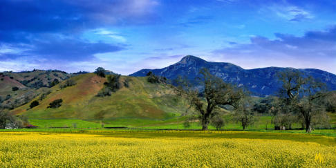 Landscape on Hwy 128