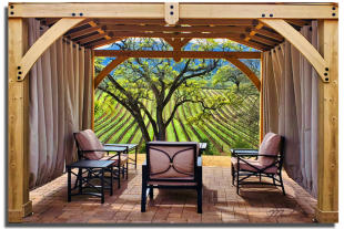 Cabana Views 12x18 on canvas