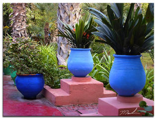 Blue Pots - Morocco 