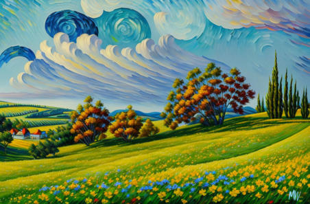 Van Gogh Meadow